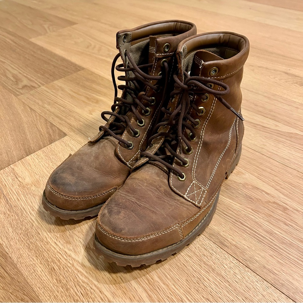 Timberland Earthkeepers Brown Leather Boots
